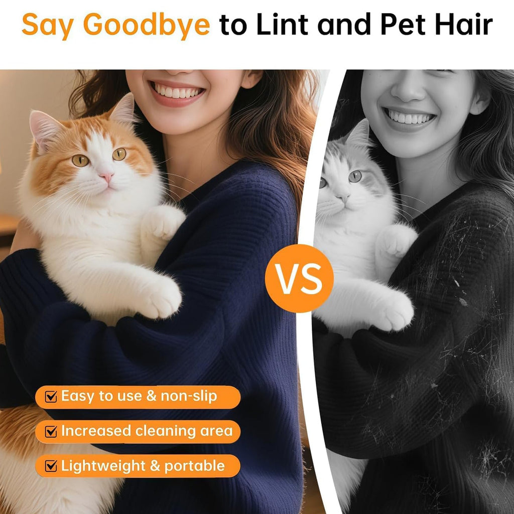Reusable Lint Remover Glove For Pet Hair Sofa Clothes And Fabric Care (1 Pc)